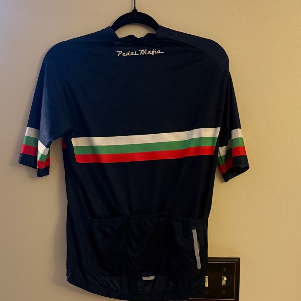 Pedal Mafia Men's Cycling Jersey Size Medium - Picture 4 of 9